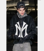 Timothée Chalamet Mowalola My City Bomber Jacket 1 6