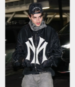 Timothée Chalamet Mowalola My City Bomber Jacket 1 8