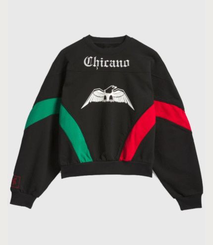 Adidas x Willy Chavarria Chicano Black Sweatshirt 1