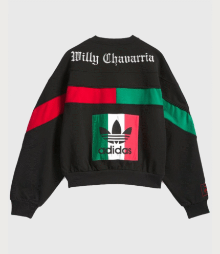 Adidas x Willy Chavarria Chicano Black Sweatshirt 2