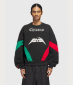 Adidas x Willy Chavarria Chicano Black Sweatshirt 3