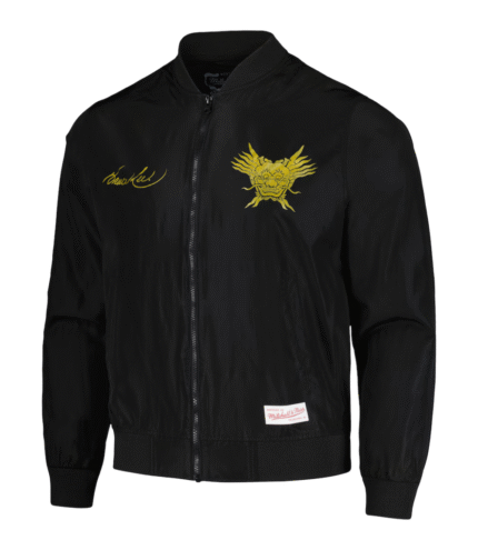 Bruce Lee Mitchell & Ness Celebrating 50 Years Bomber Jacket 2