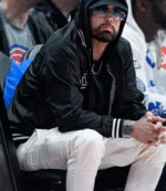 Eminem Detroit Pistons Varsity Jacket 2