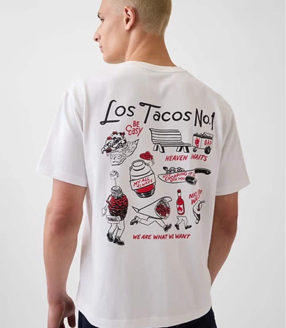 Gap x Los Tacos No. 1 Graphic T-Shirt 2 Gap x Los Tacos No. 1 Graphic T-Shirt 2