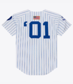 Jay-Z The Blueprint x Mitchell & Ness White Baseball Jersey 2