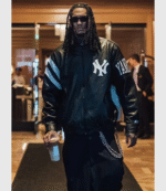 Jordan Clarkson NY Yankees Vintage Jacket 3