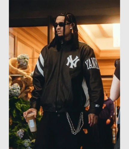 Jordan Clarkson NY Yankees Vintage Jacket 4