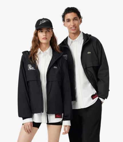 Lacoste x Alpine Black Jacket 2