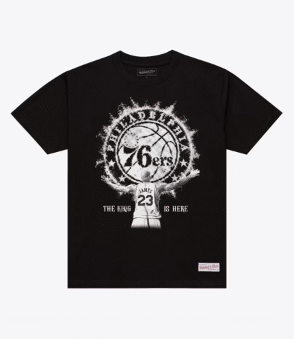Mitchell & Ness LeBron James Philadelphia 76ers Witness T-Shirt 1