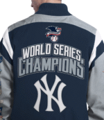 NY Yankees Strong Safety Commemorative Navy Jacket 3