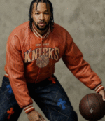 New York Knicks Chrome Hearts Varsity Jacket 2