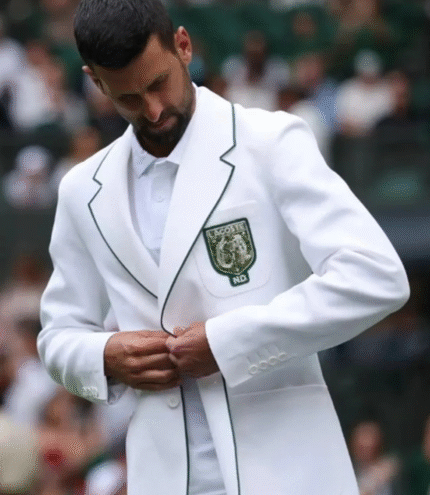 Novak Djokovic 2026 Wimbledon Blazer 1