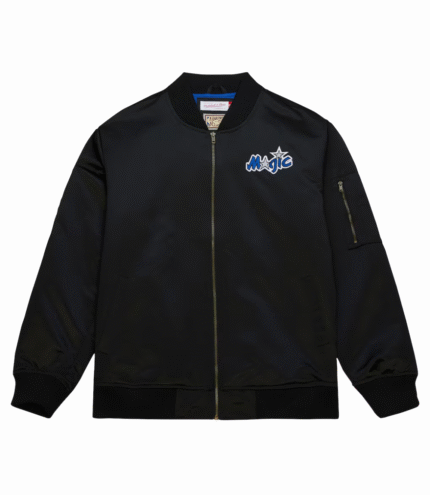 Orlando Magic Vintage Logo Lightweight Satin Jacket 1
