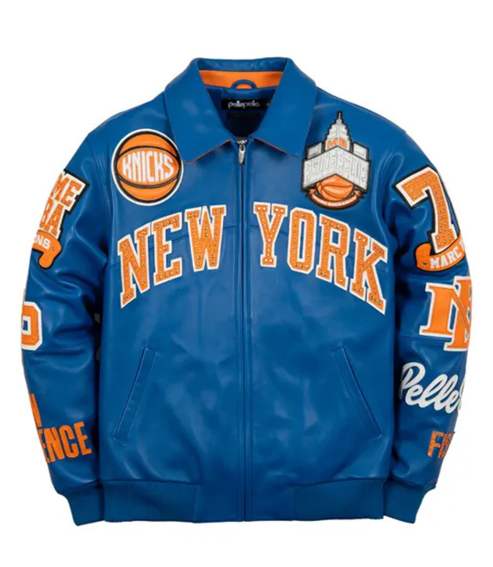 Pelle Pelle For The City Knicks jacket 1 Pelle Pelle For The City Knicks jacket 1