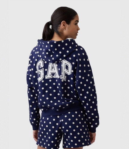 Polka Dot Gap Hoodie 1 3