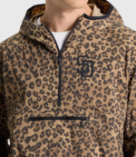 San Diego Padres Lululemon Leopard Running Anorak 3