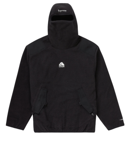 Supreme Nike ACG Fleece Pullover Black Hoodie 1