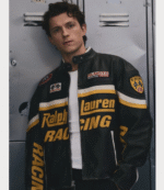 Tom Holland Ralph Lauren Leather Jacket 3