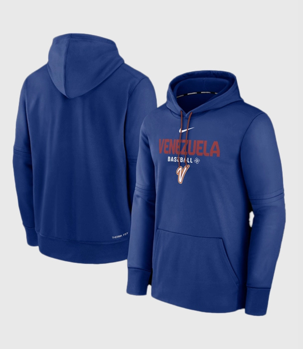Venezuela 2026 World Baseball Classic Hoodie 3 Venezuela 2026 World Baseball Classic Hoodie 3