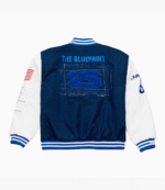 Yankees Jay-Z The Blueprint x Mitchell & Ness Full-Snap Varsity Jacket 2
