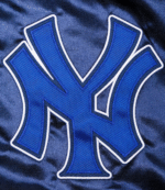 Yankees Jay-Z The Blueprint x Mitchell & Ness Navy Satin Full-Snap Jacket 3