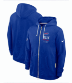 2026 Buffalo Bills Sideline Zip-Up Hoodie 2