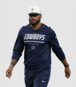 2026 Dak Prescott Preseason Cowboys Long Sleeve Hooded T-Shirt 4