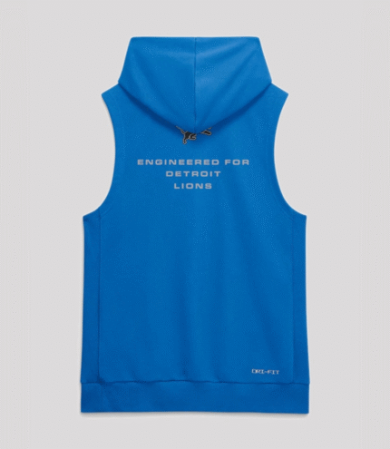 2026 Detroit Lions Sideline Sleeveless Hoodie 2