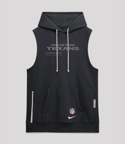 2026 Houston Texans Sideline Sleeveless Hoodie 1