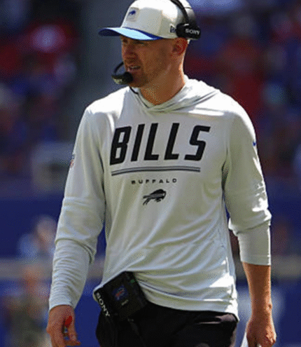 2026 Joe Brady Preseason Bills Long Sleeve Hooded T-Shirt 4