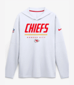 _2026 Kansas City Chiefs Sideline Long Sleeve Hooded T-Shirt 2