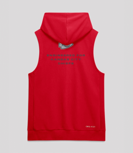 2026 Kansas City Chiefs Sideline Sleeveless Hoodie 1