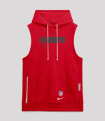 2026 Kansas City Chiefs Sideline Sleeveless Hoodie 2