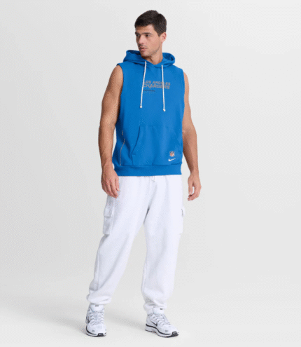 2026 Los Angeles Chargers Sideline Sleeveless Hoodie 1