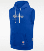 2026 Los Angeles Rams Sideline Sleeveless Hoodie 2