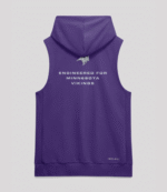 2026 Minnesota Vikings Sideline Sleeveless Hoodie 2