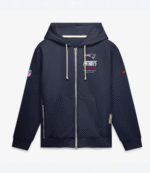 2026 New England Patriots Sideline Zip-Up Hoodie 1