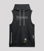 _2026 Pittsburgh Steelers Sideline Sleeveless Hoodie 1