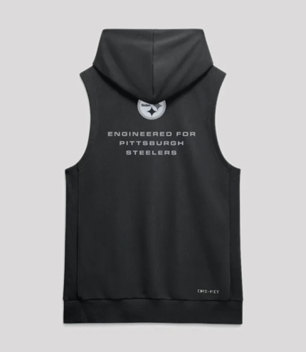 _2026 Pittsburgh Steelers Sideline Sleeveless Hoodie 2