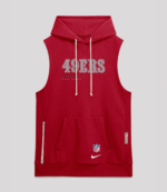 2026 San Francisco 49ers Sideline Sleeveless Hoodie 1