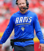 2026 Sean McVay Preseason Rams Long Sleeve Hooded T-Shirt 1