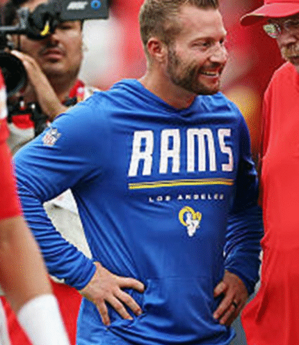 2026 Sean McVay Preseason Rams Long Sleeve Hooded T-Shirt 2