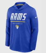 2026 Sean McVay Preseason Rams Long Sleeve Hooded T-Shirt 3