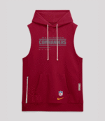2026 Washington Commanders Sideline Sleeveless Hoodie 1