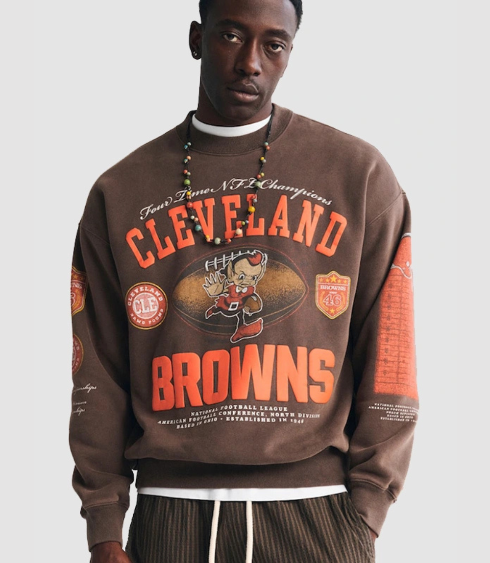 Abercrombie Cleveland Fleece Sweatshirt 4 Abercrombie Cleveland Fleece Sweatshirt 4