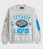 Abercrombie Detroit Lions Fleece Sweatshirt 1