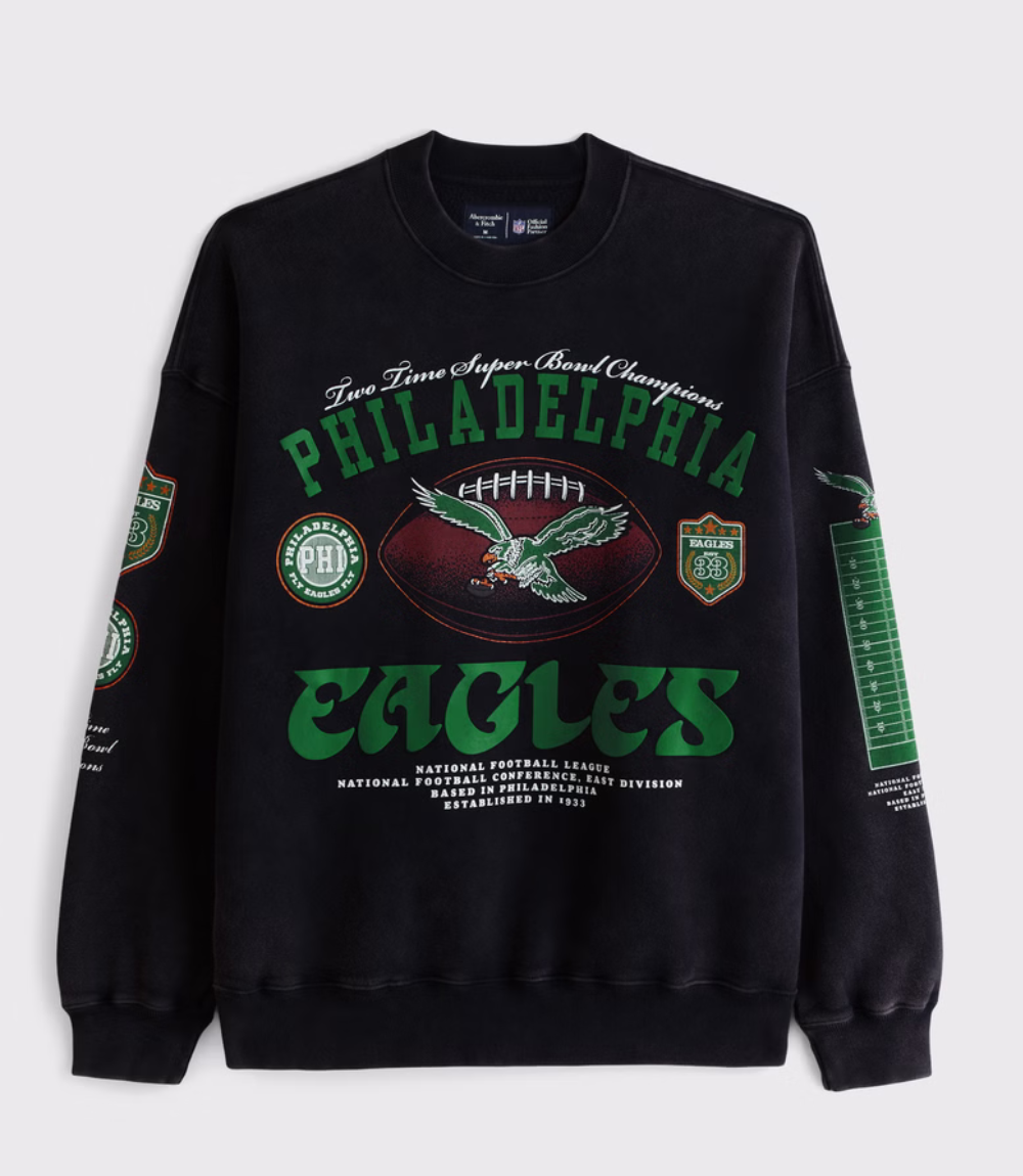 Abercrombie Eagles Fleece Sweatshirt 1 Abercrombie Eagles Fleece Sweatshirt 1
