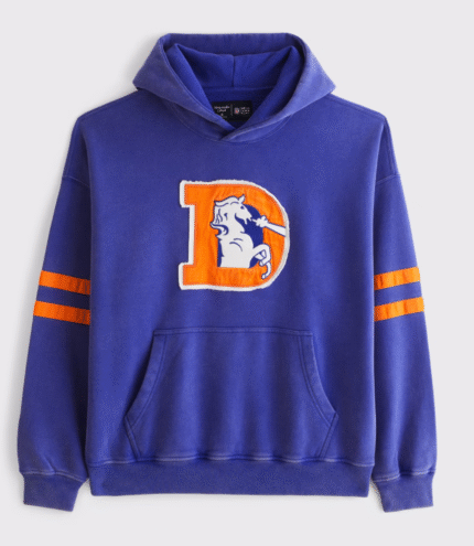 Abercrombie & Fitch Denver Broncos Popover Hoodie 1