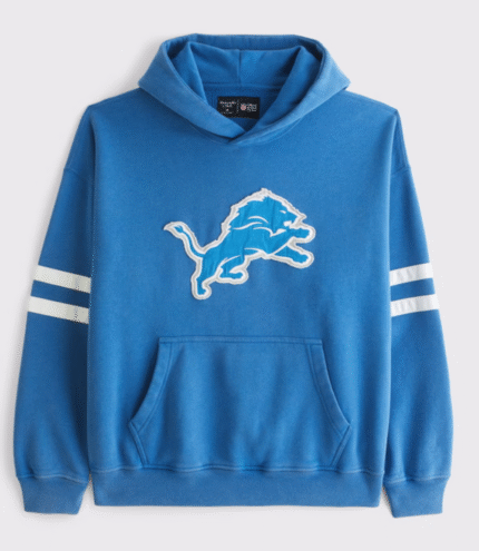 Abercrombie & Fitch Detroit Lions Popover Hoodie 1