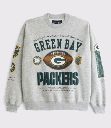 Abercrombie Green Bay Packers Fleece Sweatshirt 1